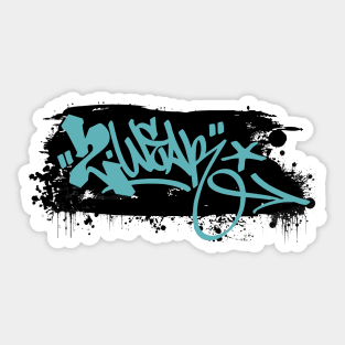 Spray Paint Swagger Sticker